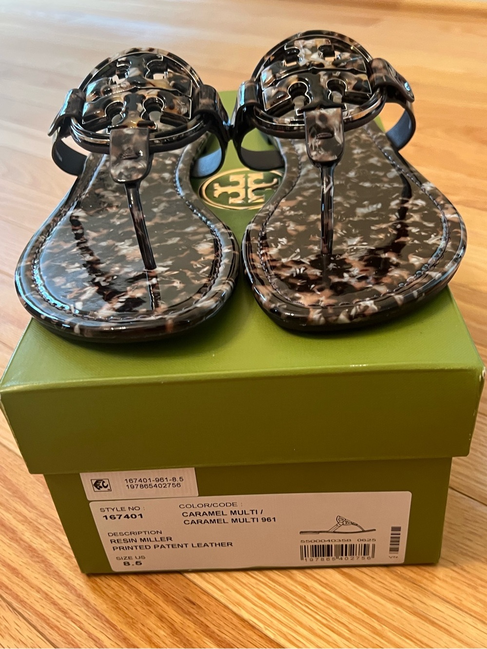 NWT Tory Burch Miller Sandals